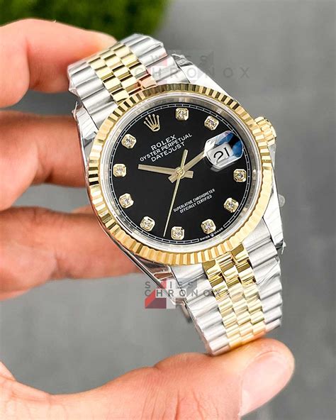 rolex datejust 36 replica|rolex datejust 36mm two tone.